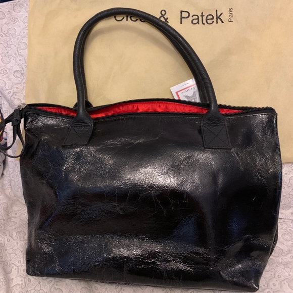 NWT. Genuine leather bag with pony fur pockets. - Picture 5 of 8